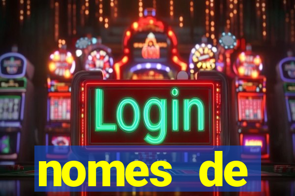 nomes de plataformas de jogos de cassino